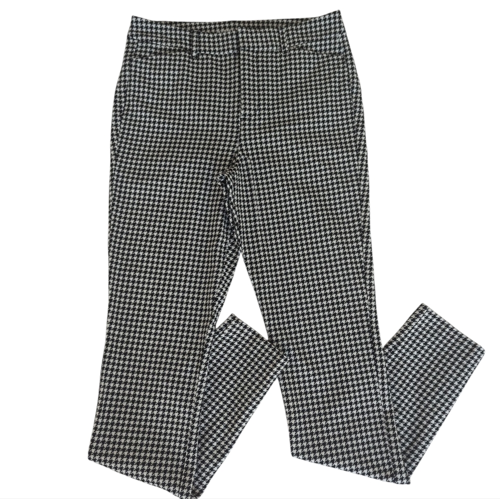 Old Navy High-Rise Pixie Houndstooth Ankle Pants … - image 2